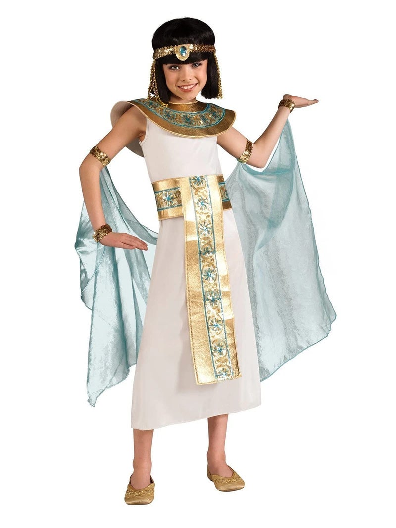 Rubies Child's Cleopatra Costume, Blue, Small for Themed Parties and Halloween - Image 1